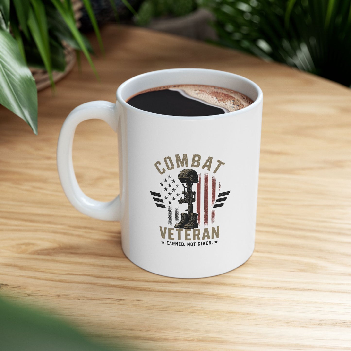 Veteran Women Ceramic Mug – Female? Please Coffee Cup (11oz & 15oz)