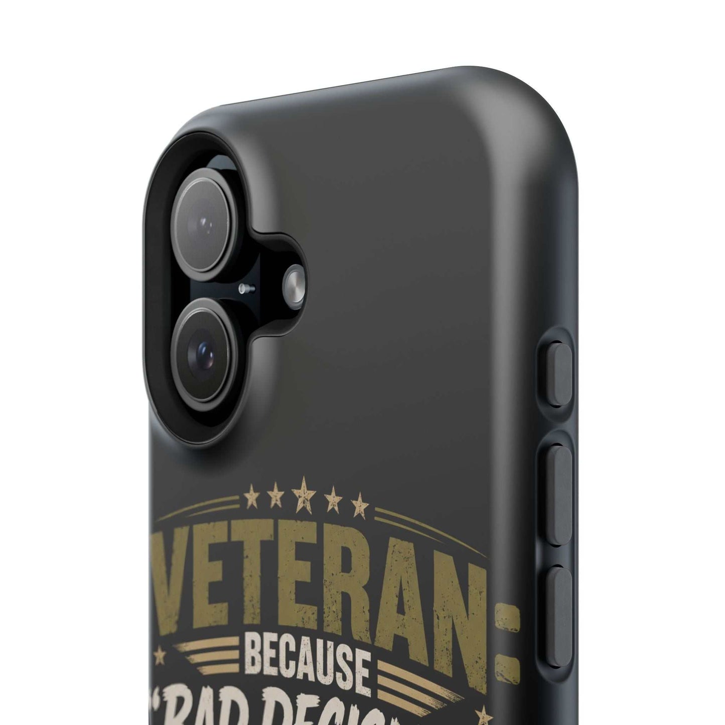 Veteran "Because Bad Decisions Needed Supervision" Impact-Resistant Phone Case
