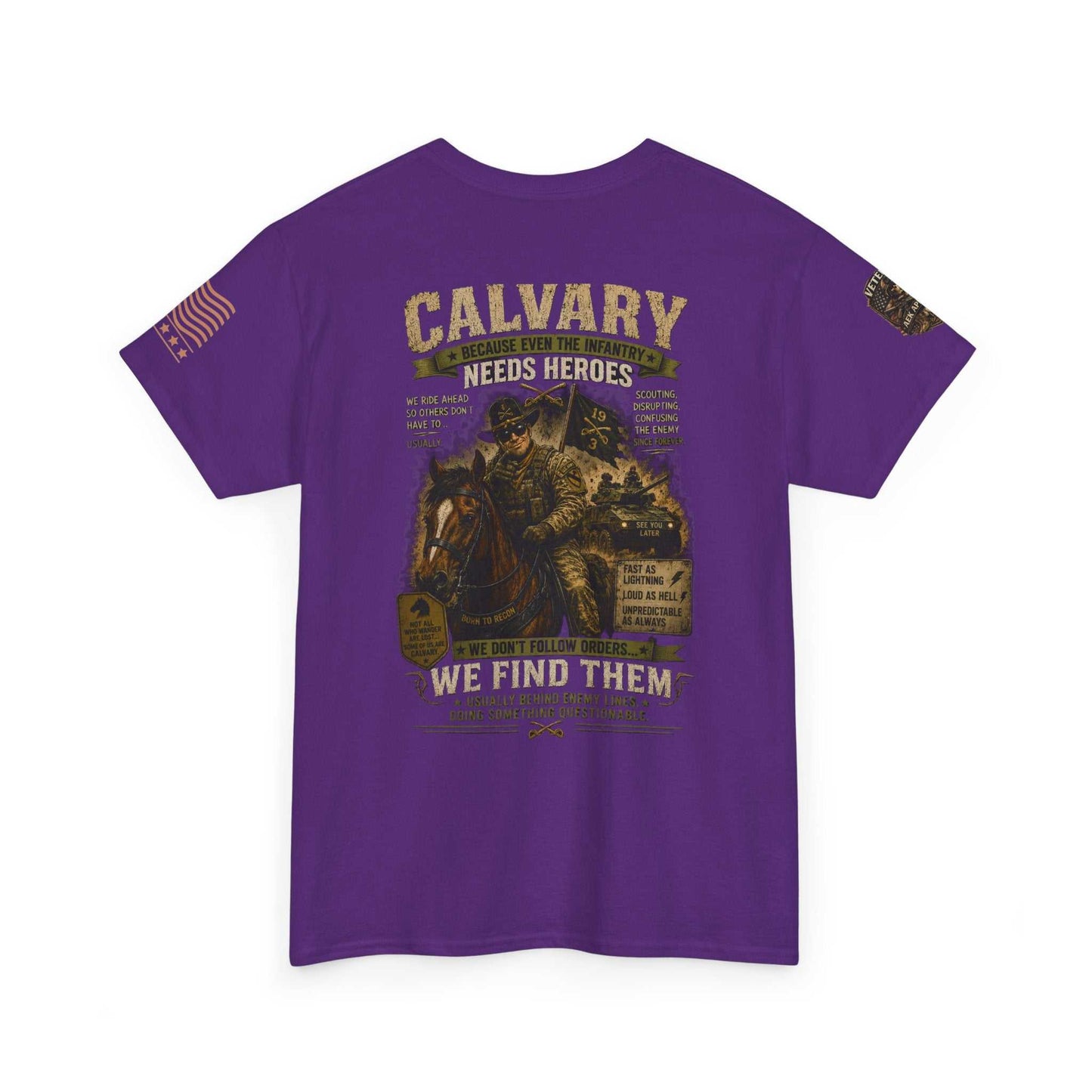 Calvary Vintage Truck Tee — “We Find Them” Rescue Tribute Shirt
