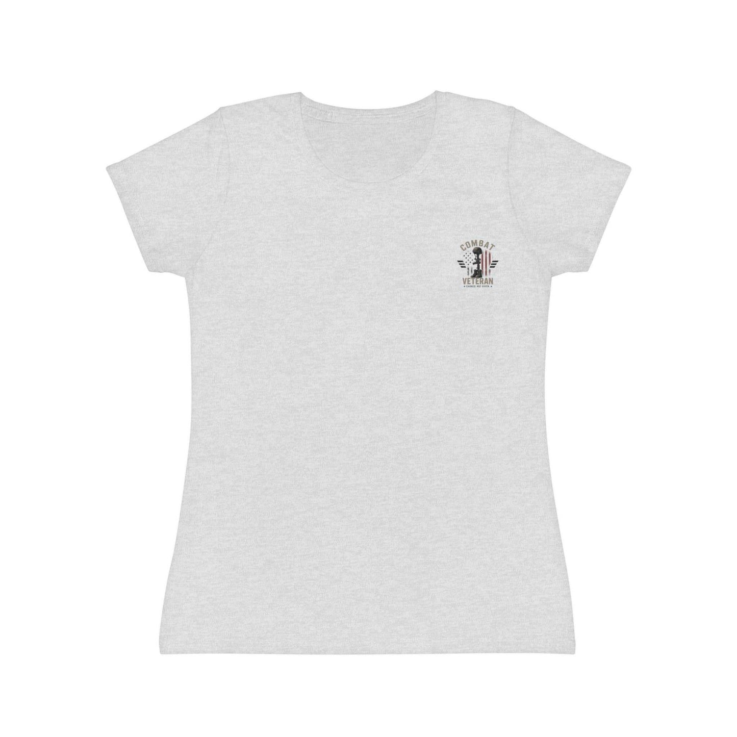 Iraq Combat Veteran Women's T-Shirt - 'Nothing Left But The Memories' Military Tribute