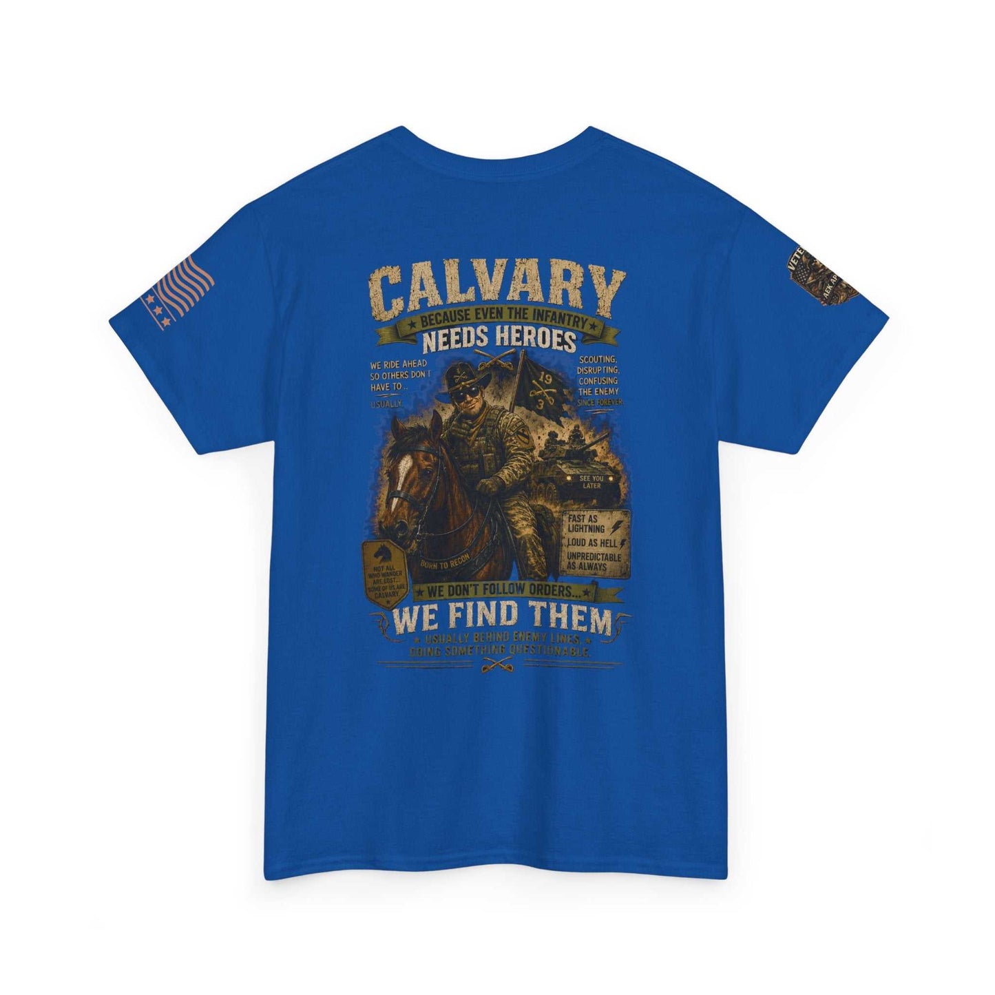 Calvary Vintage Truck Tee — “We Find Them” Rescue Tribute Shirt