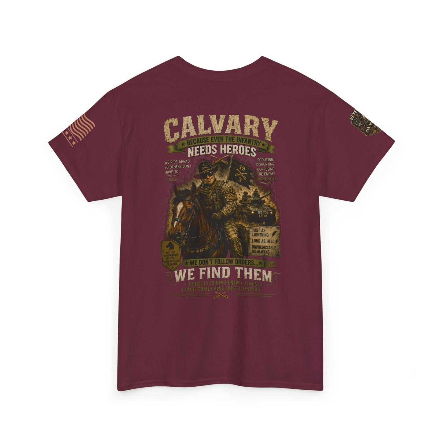 Calvary Vintage Truck Tee — “We Find Them” Rescue Tribute Shirt