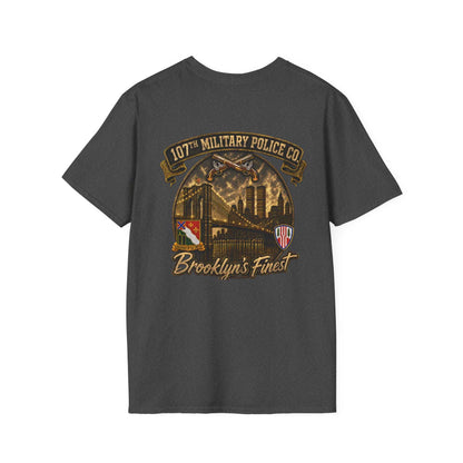 AEK Unit T-Shirt — 107th Military Police Tee "Brooklyn's Finest" WTC