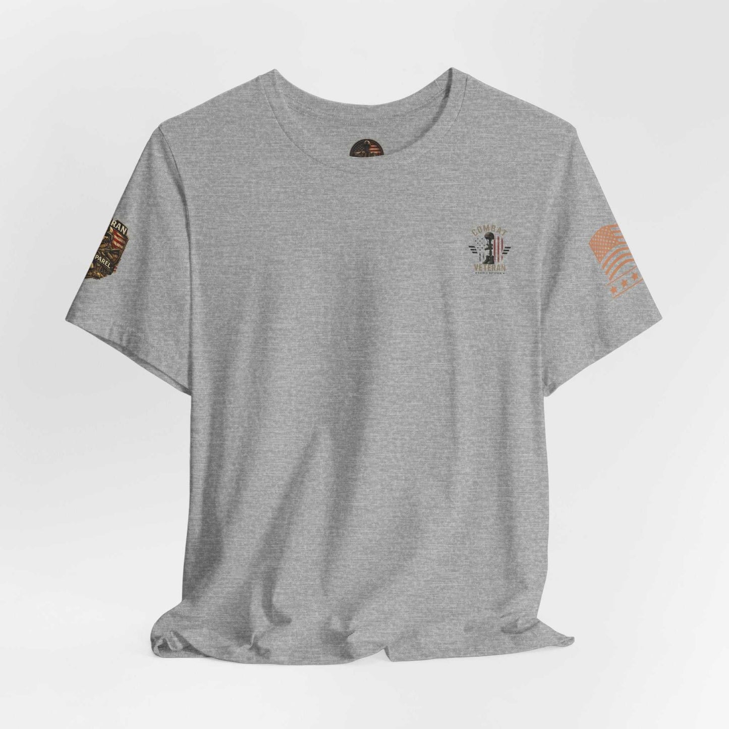 Iraq Combat Veteran T-Shirt – “Nothing Left But The Memories” Military Tribute Tee