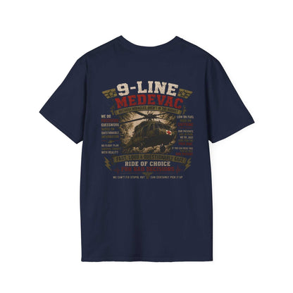 AEK Veteran Badge T-Shirt —9-Line MEDEVAC Tee