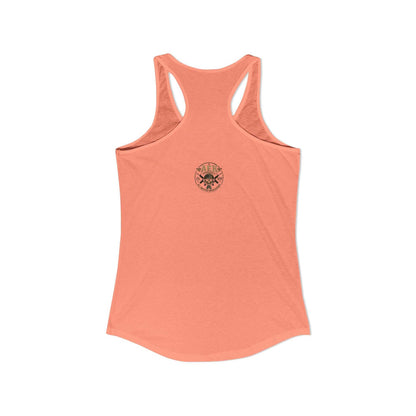 Women's Racerback Tank - "My Makeup Cost More Than My Ammo"