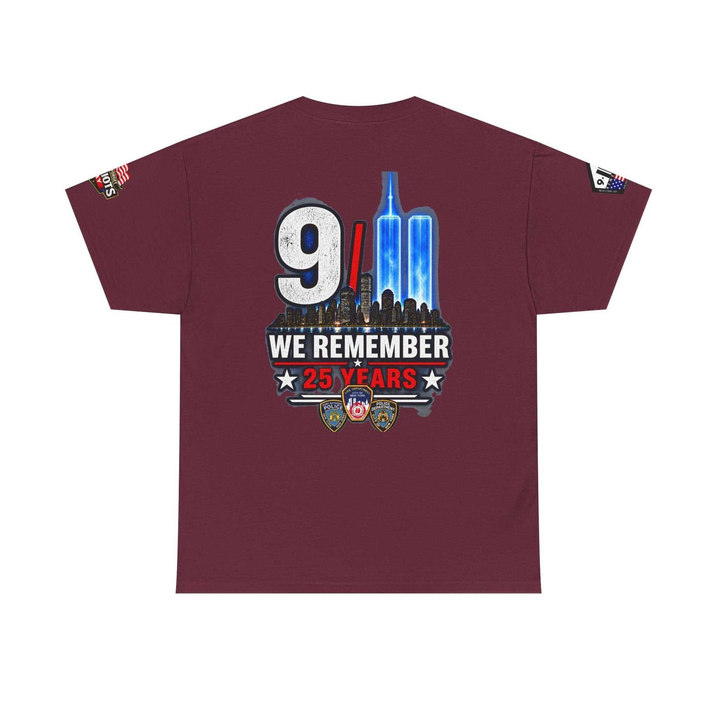 9/11 We Remember 25 Years T-Shirt