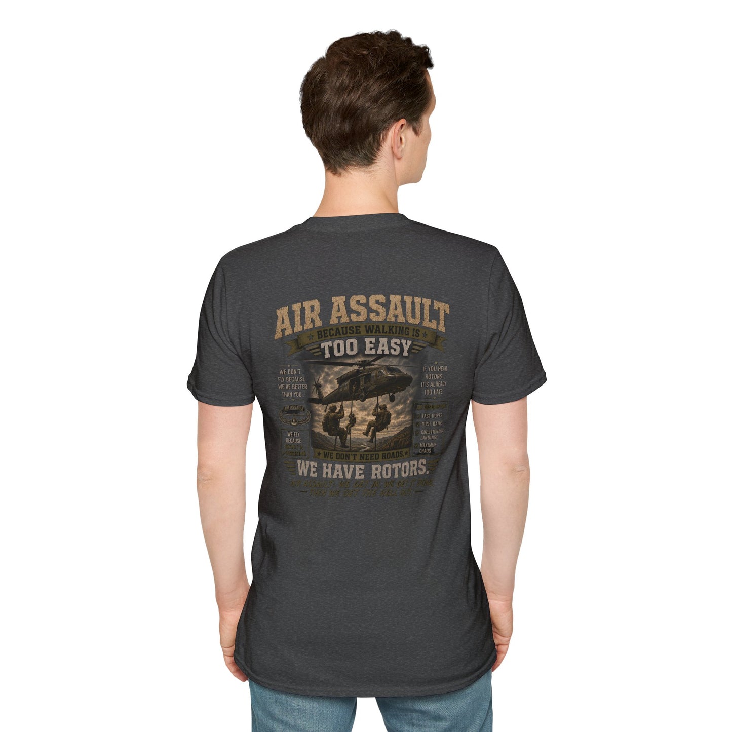 AEK Veteran Badge T-Shirt — AIR ASSAULT Tee