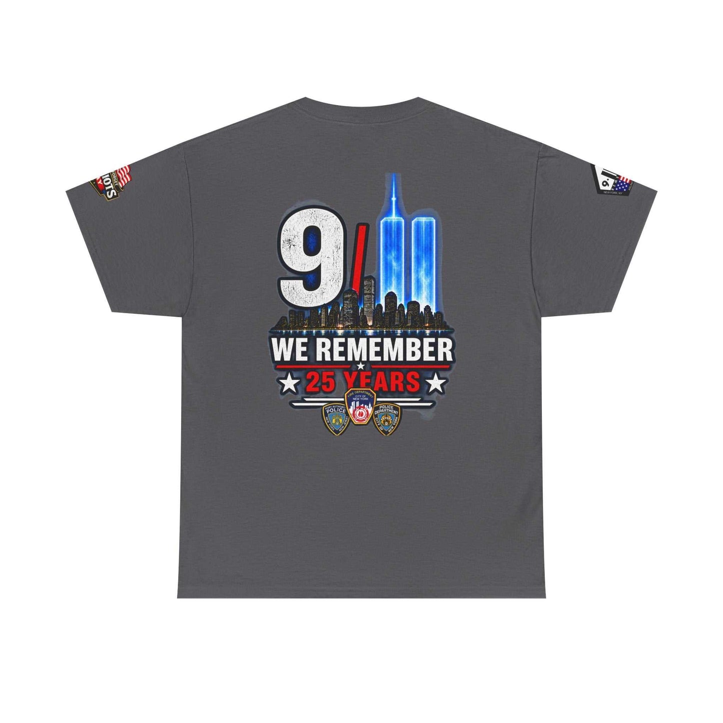 9/11 We Remember 25 Years T-Shirt