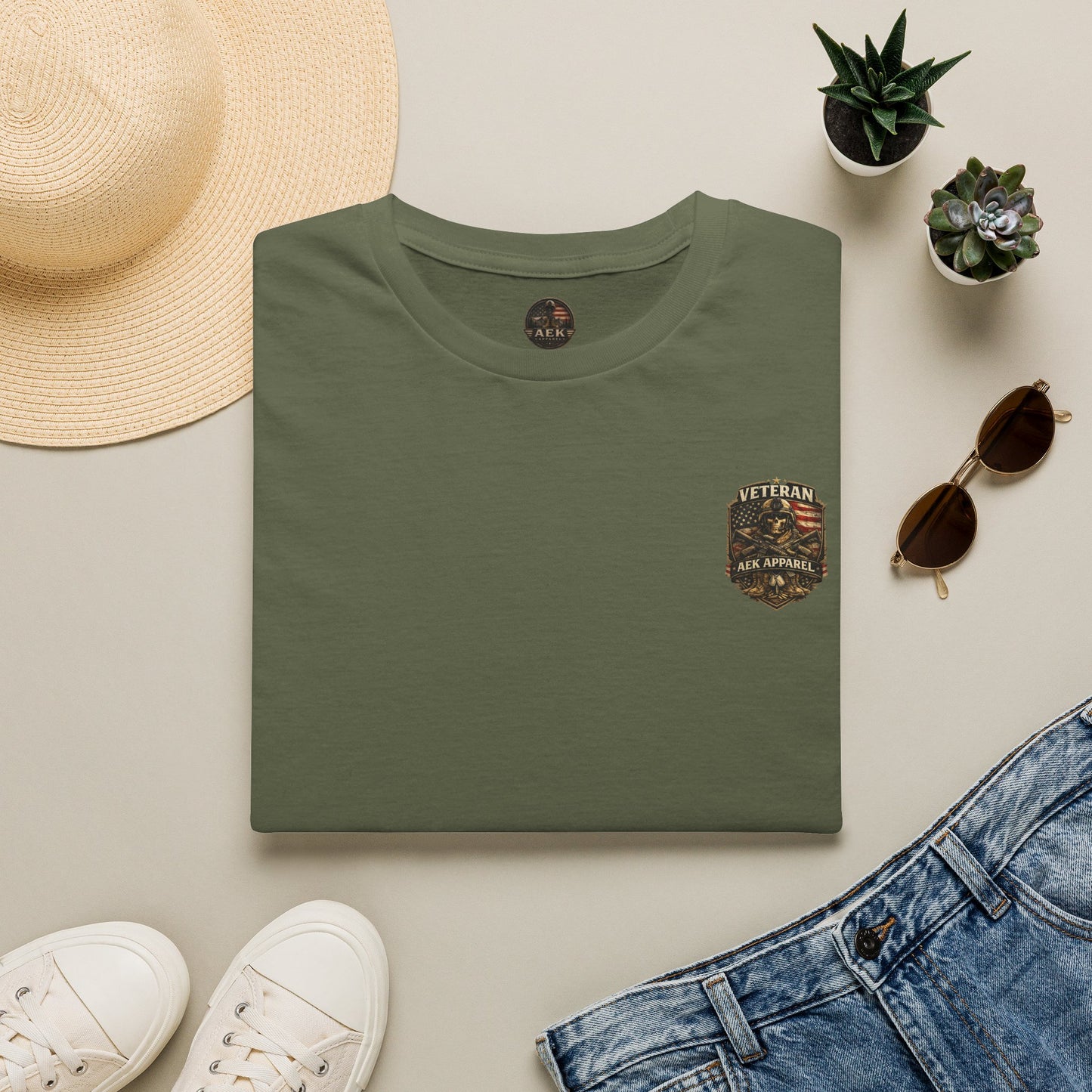 AEK Veteran Badge T-Shirt — Ranger Tee