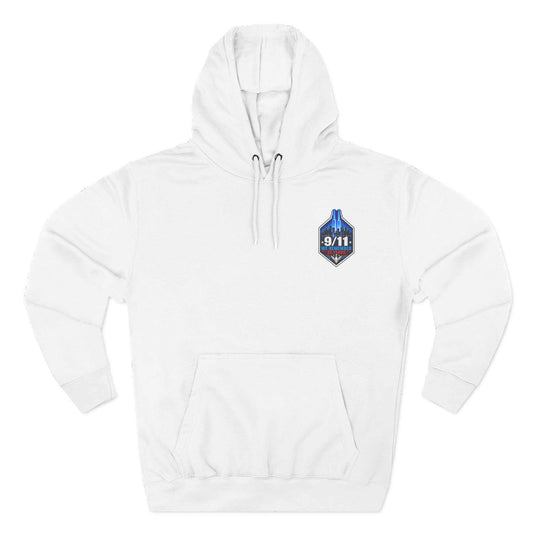 9/11 Remembrance Hoodie – We Remember 25 Years Tribute Fleece Hoodie