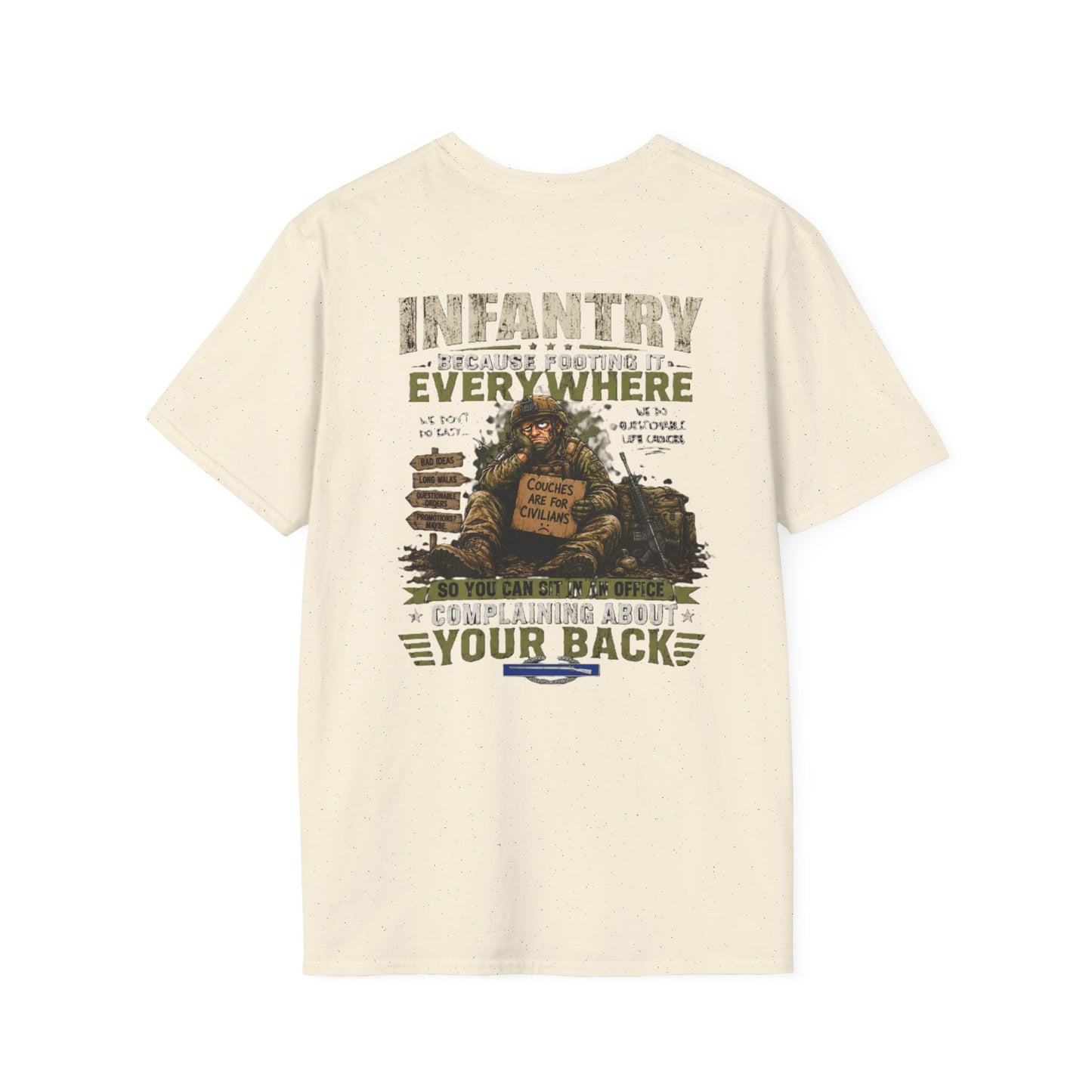 AEK Veteran Badge T-Shirt — Infantry Tee