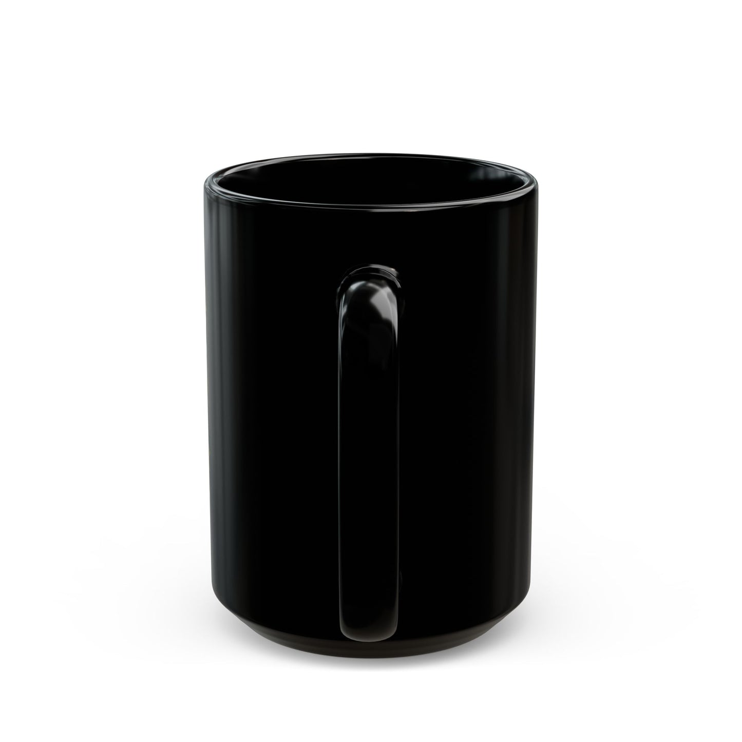 Powered by Caffeine, Ibuprofen & VA Delays Black Mug — Veteran Humor Coffee Cup