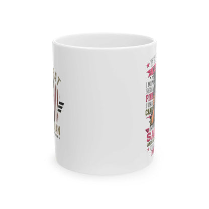 Veteran Women Ceramic Mug – Female? Please Coffee Cup (11oz & 15oz)
