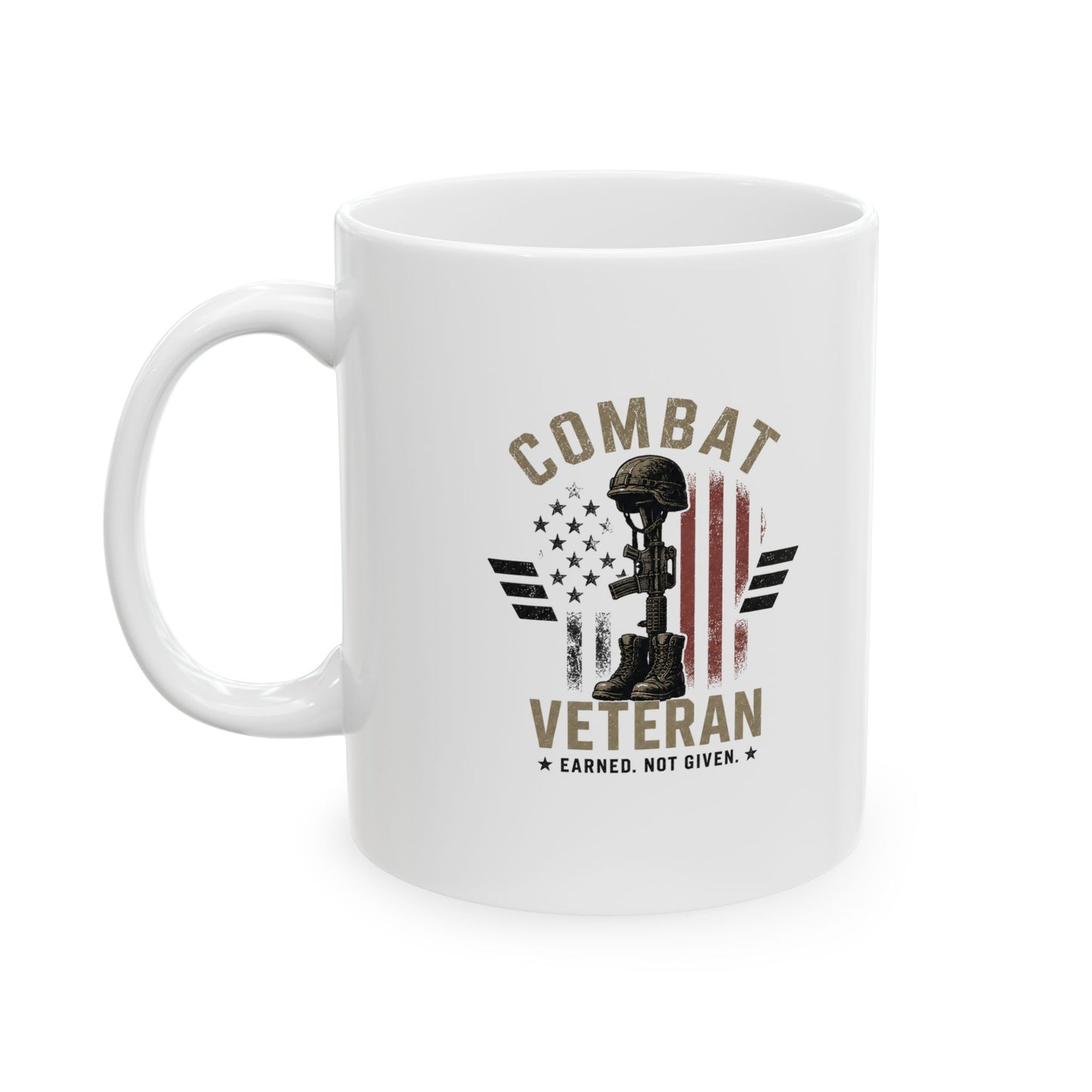 Veteran Women Ceramic Mug – Female? Please Coffee Cup (11oz & 15oz)