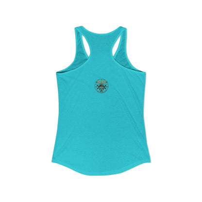 Women's Racerback Tank - "Cute Enough to Stop Traffic"