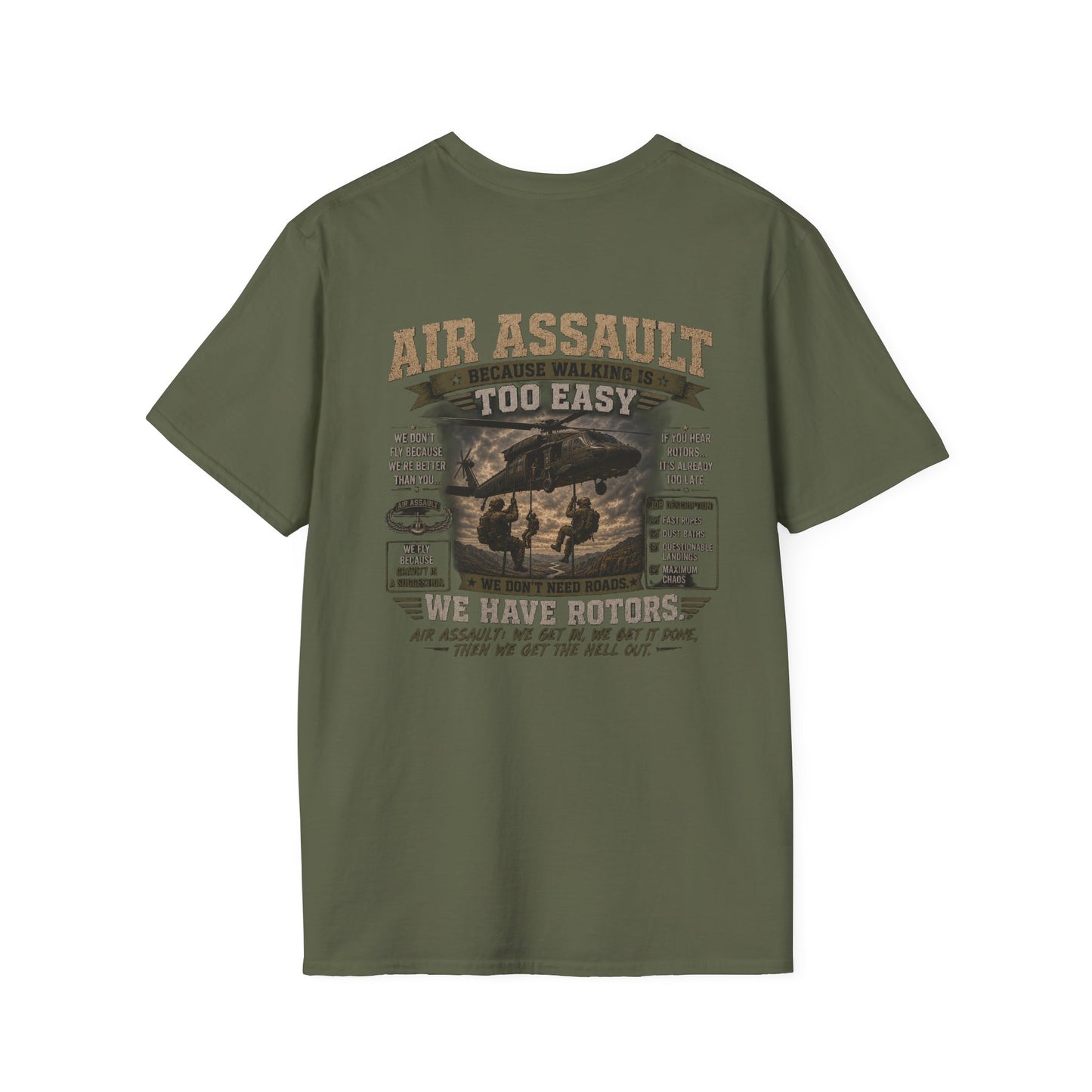 AEK Veteran Badge T-Shirt — AIR ASSAULT Tee