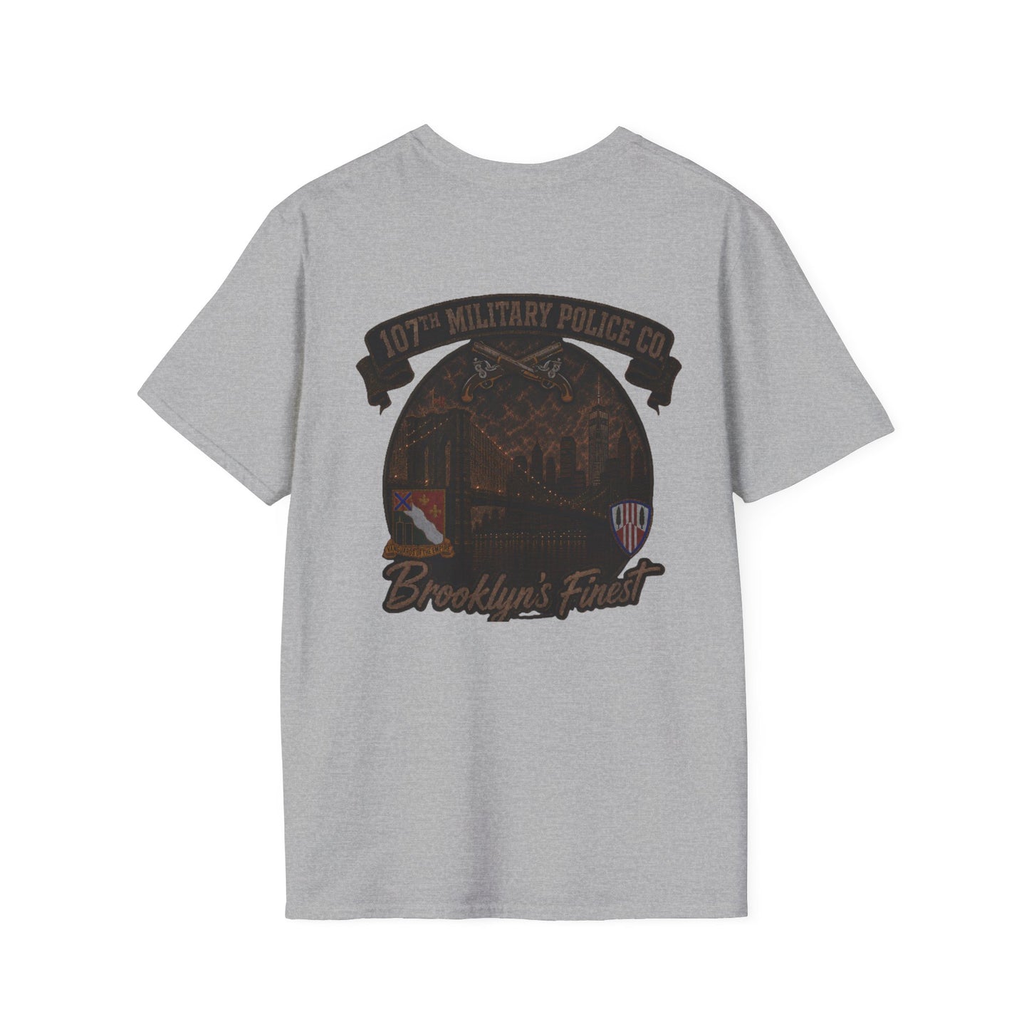 AEK Unit T-Shirt— 107th Military Police "Brooklyn's Finest" WTT Tee