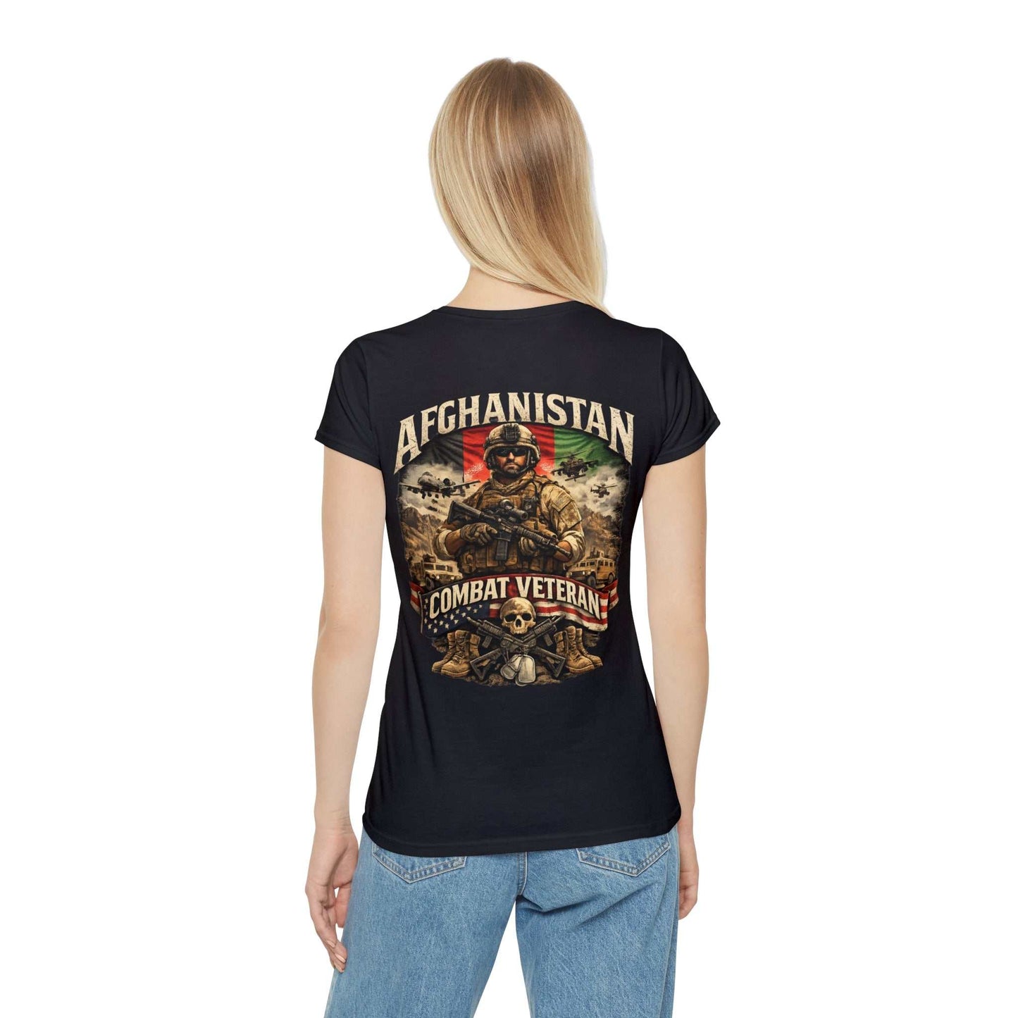 Afghanistan Combat Veteran Women's T-Shirt