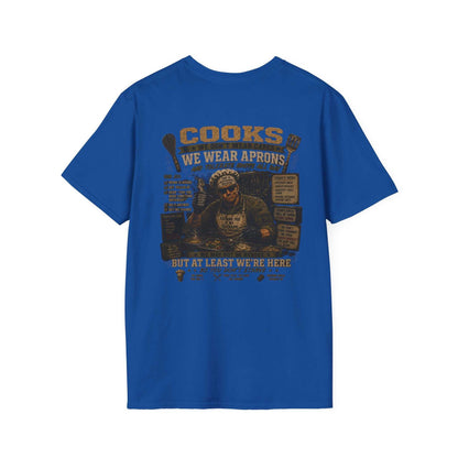AEK Vet Badge Emblem - Military Cooks Sarcasm T-Shirt