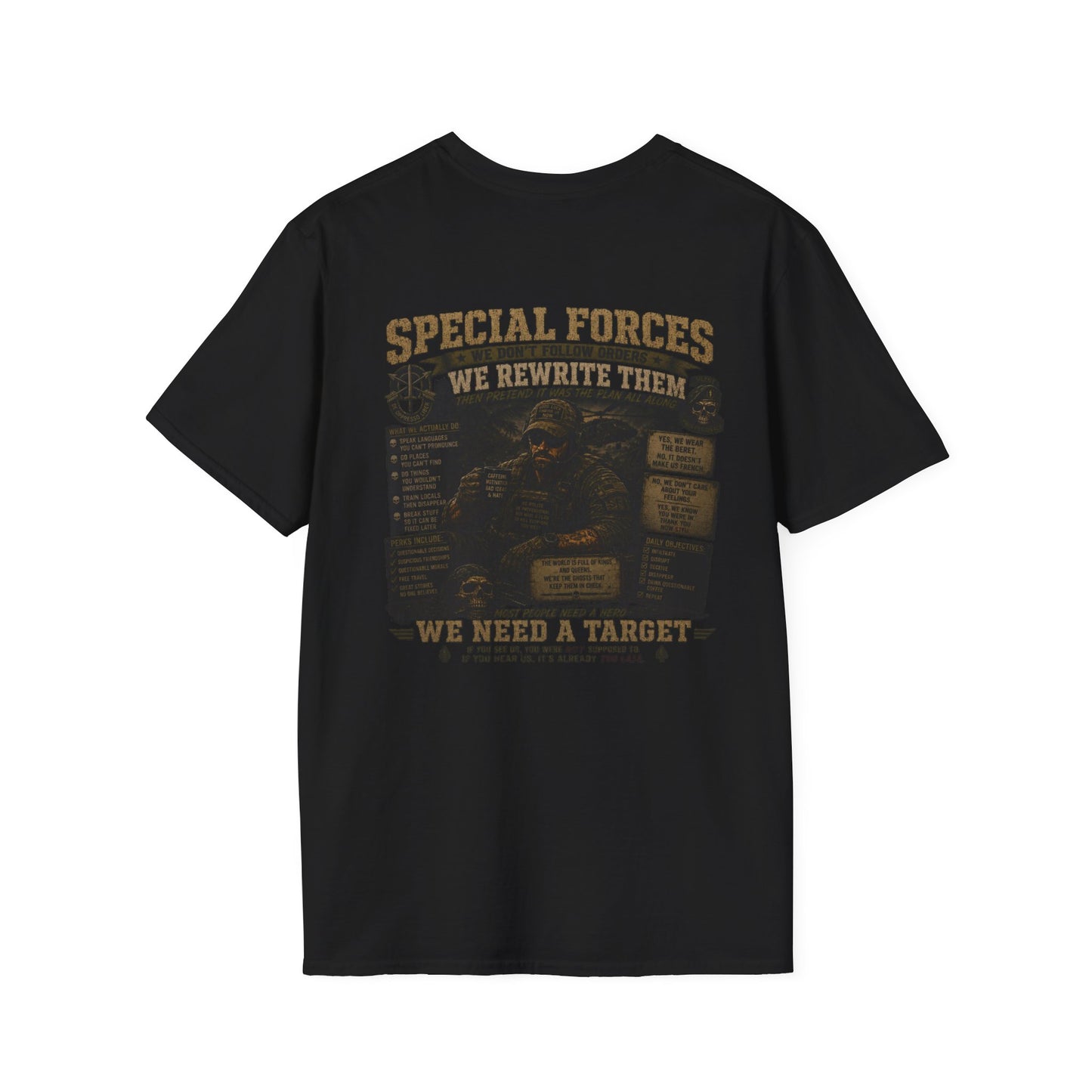 AEK Veteran Badge T-Shirt — Special Forces Tee