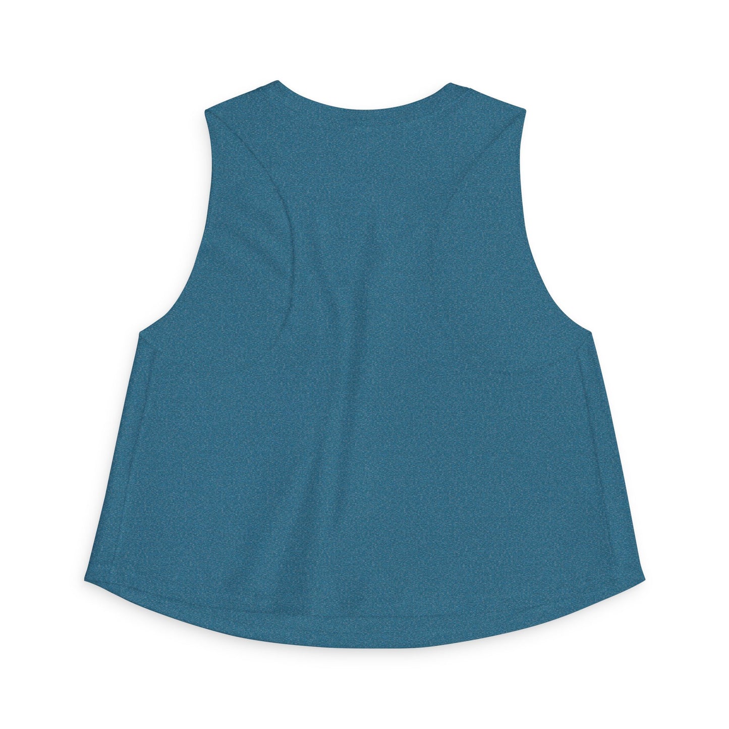 Crop Top — "Cute Until Triggered" Combat Veteran Graphic Tank