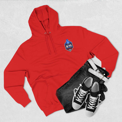 9/11 Remembrance Hoodie – We Remember 25 Years Tribute Fleece Hoodie