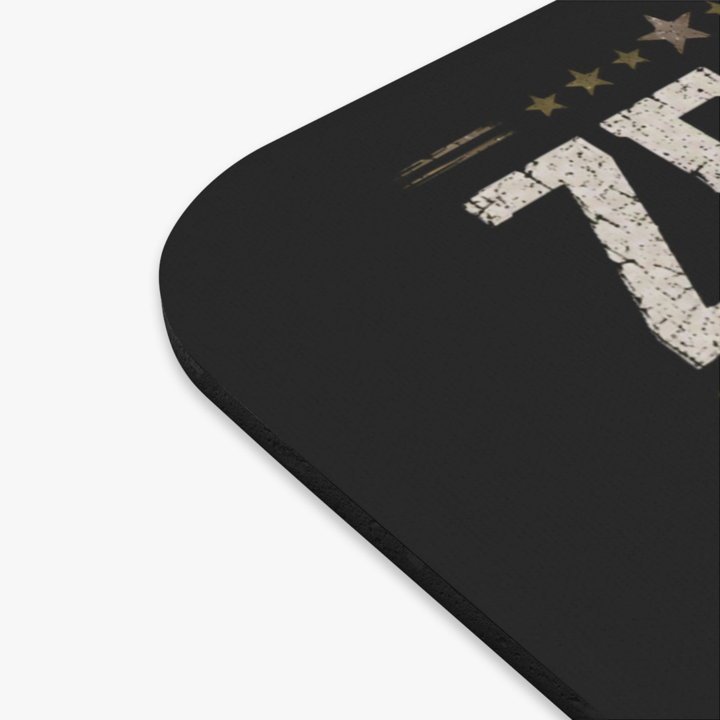 Zero Regrets Combat Veteran Mouse Pad — "Zero Regrets. Several Felonies if Provoked."