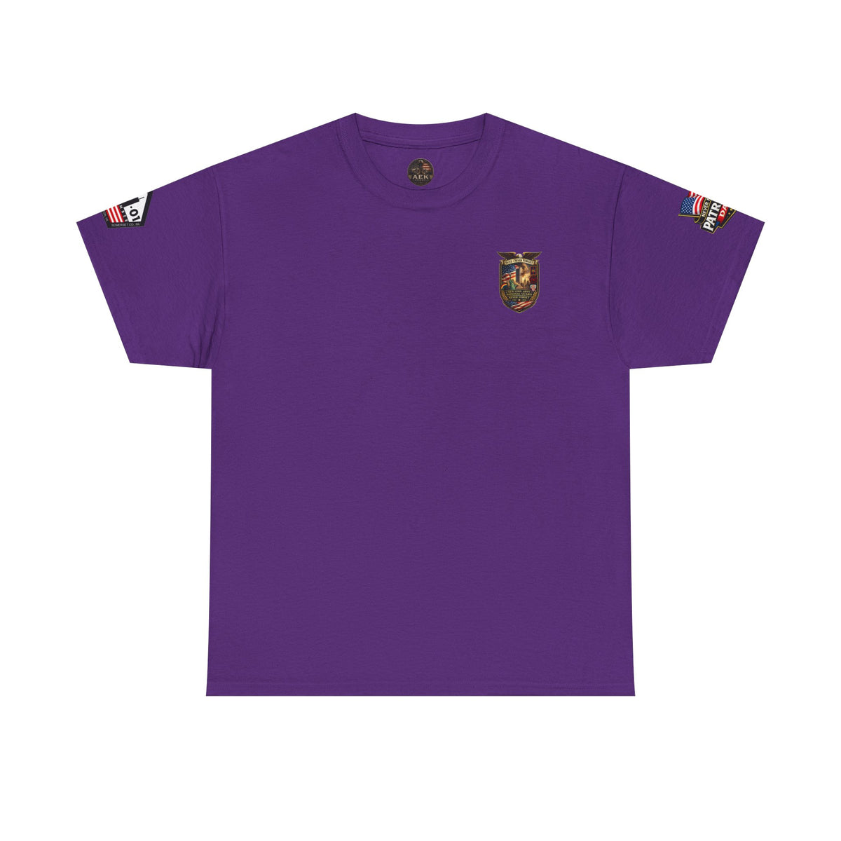 NYARNG Patriots Day Memorial Tee – "Never Forget" 25th Anniversary American Flag Shirt