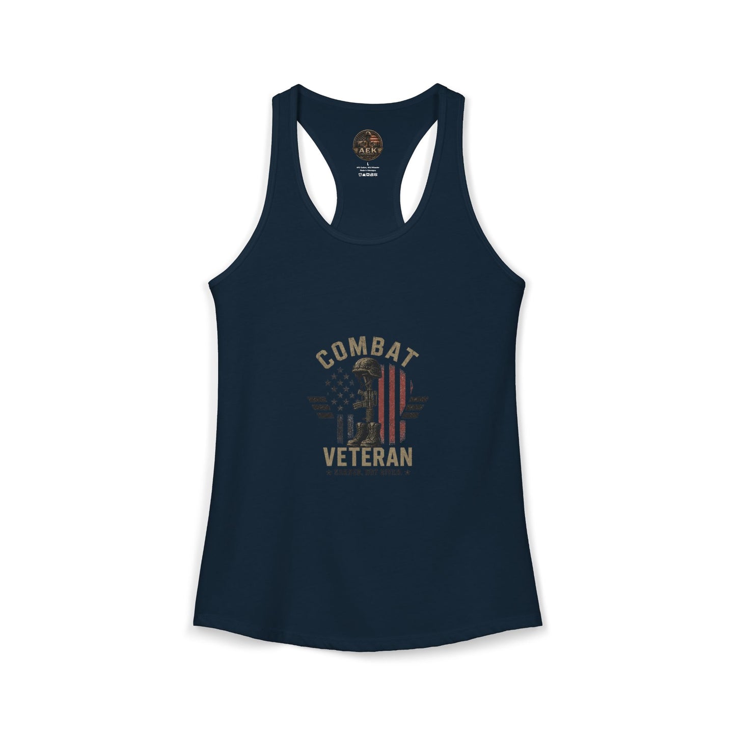 Women's Ideal Racerback Tank - 'My Makeup Cost Less than My Ammo'