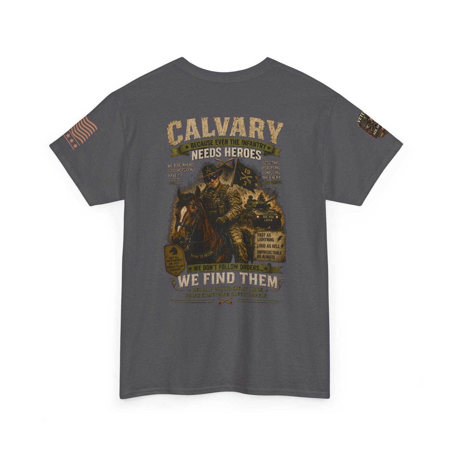 Calvary Vintage Truck Tee — “We Find Them” Rescue Tribute Shirt