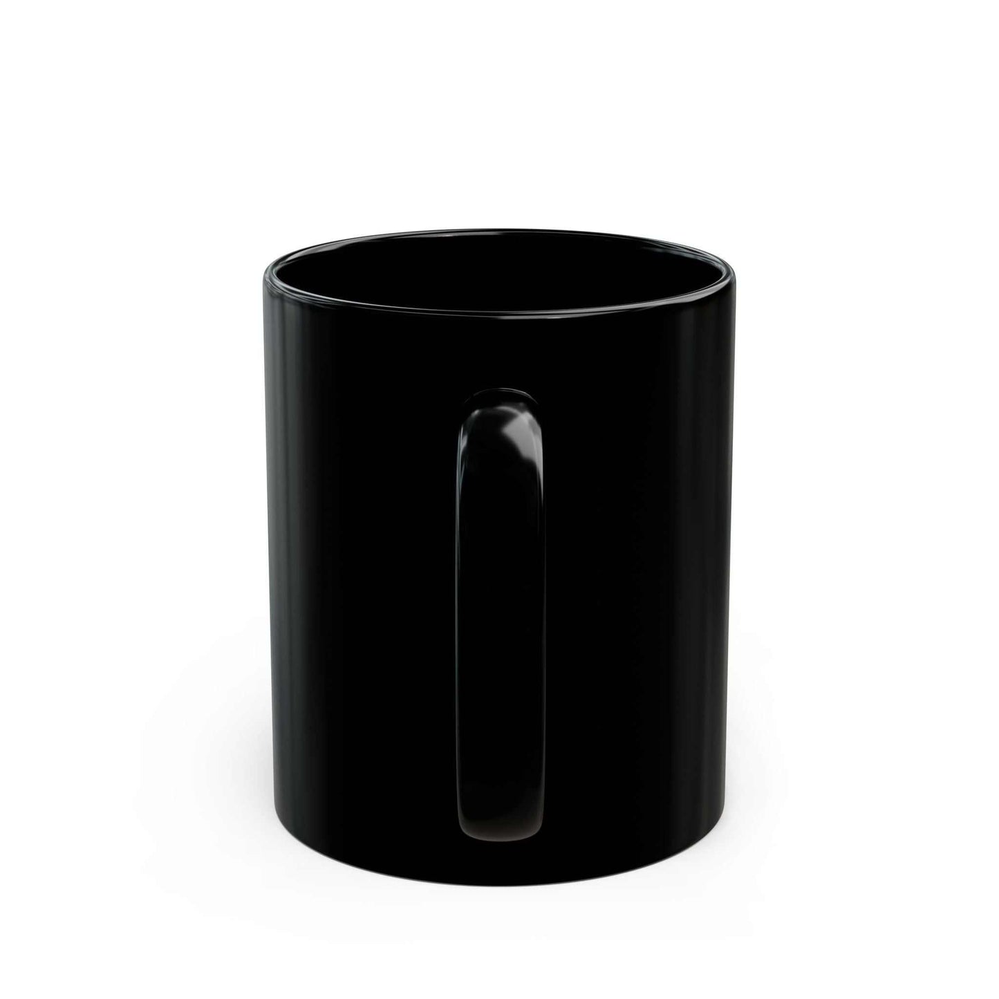 Powered by Caffeine, Ibuprofen & VA Delays Mug — Military Vet Humor Black Coffee Mug