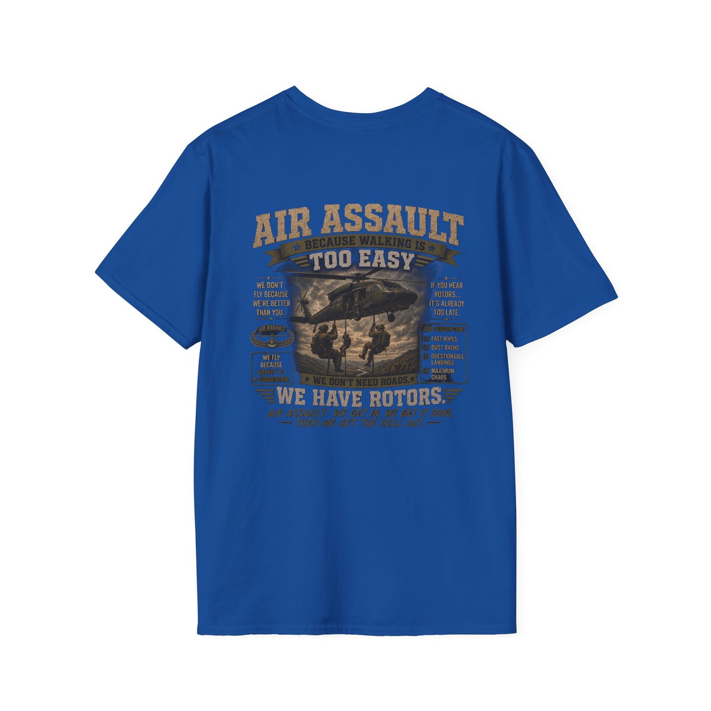 AEK Veteran Badge T-Shirt — AIR ASSAULT Tee