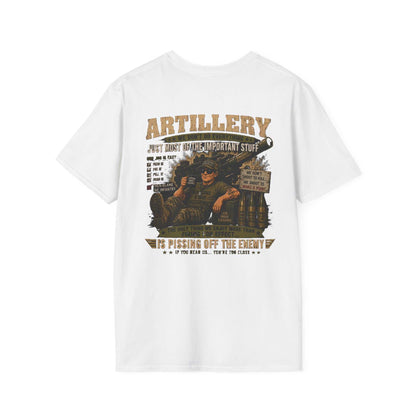 AEK Veteran Badge T-Shirt — Field Artillery Tee