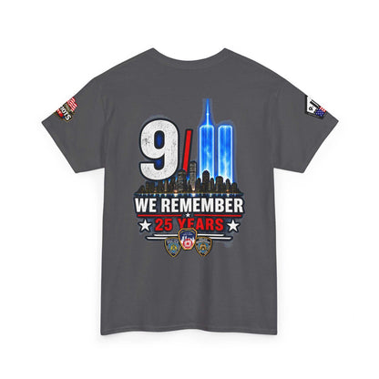 9/11 We Remember 25 Years T-Shirt
