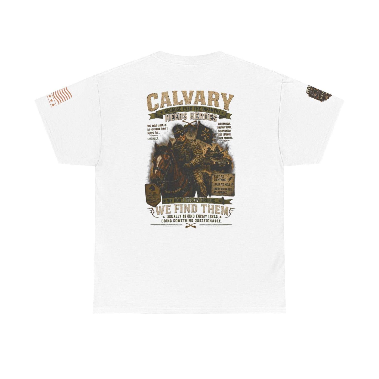Calvary Vintage Truck Tee — “We Find Them” Rescue Tribute Shirt
