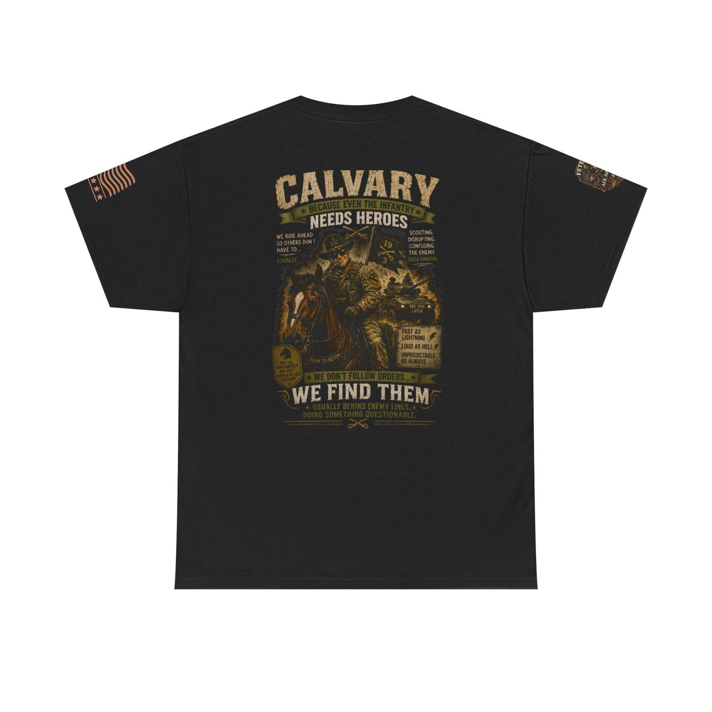Calvary Vintage Truck Tee — “We Find Them” Rescue Tribute Shirt
