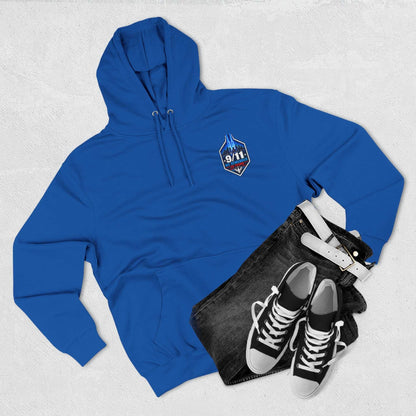 9/11 Remembrance Hoodie – We Remember 25 Years Tribute Fleece Hoodie