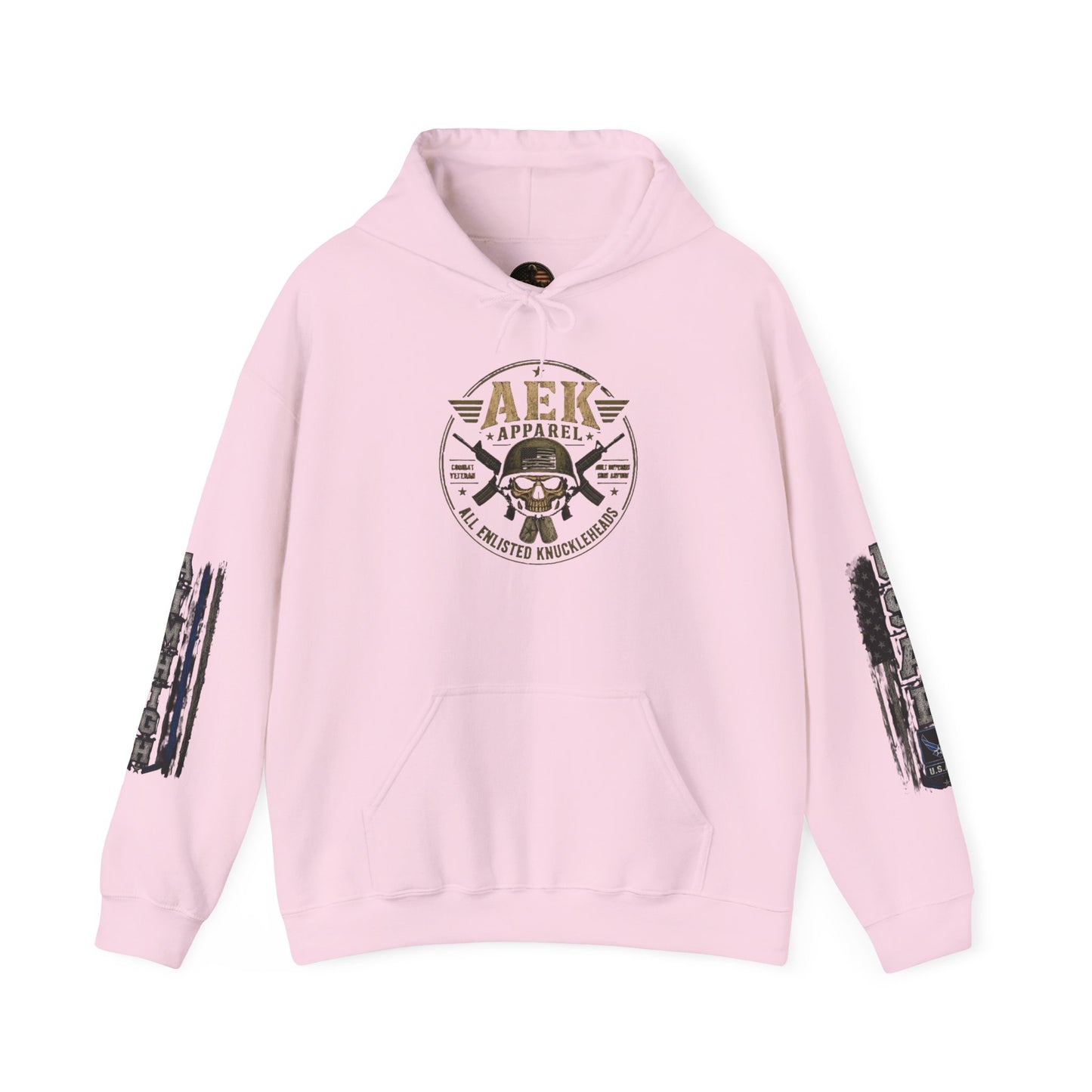 U.S. Air Force Vintage Logo Hoodie — Delivering Victory Military Pullover