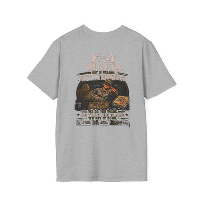 AEK Vet Badge T-Shirt — E-4 Mafia Tee