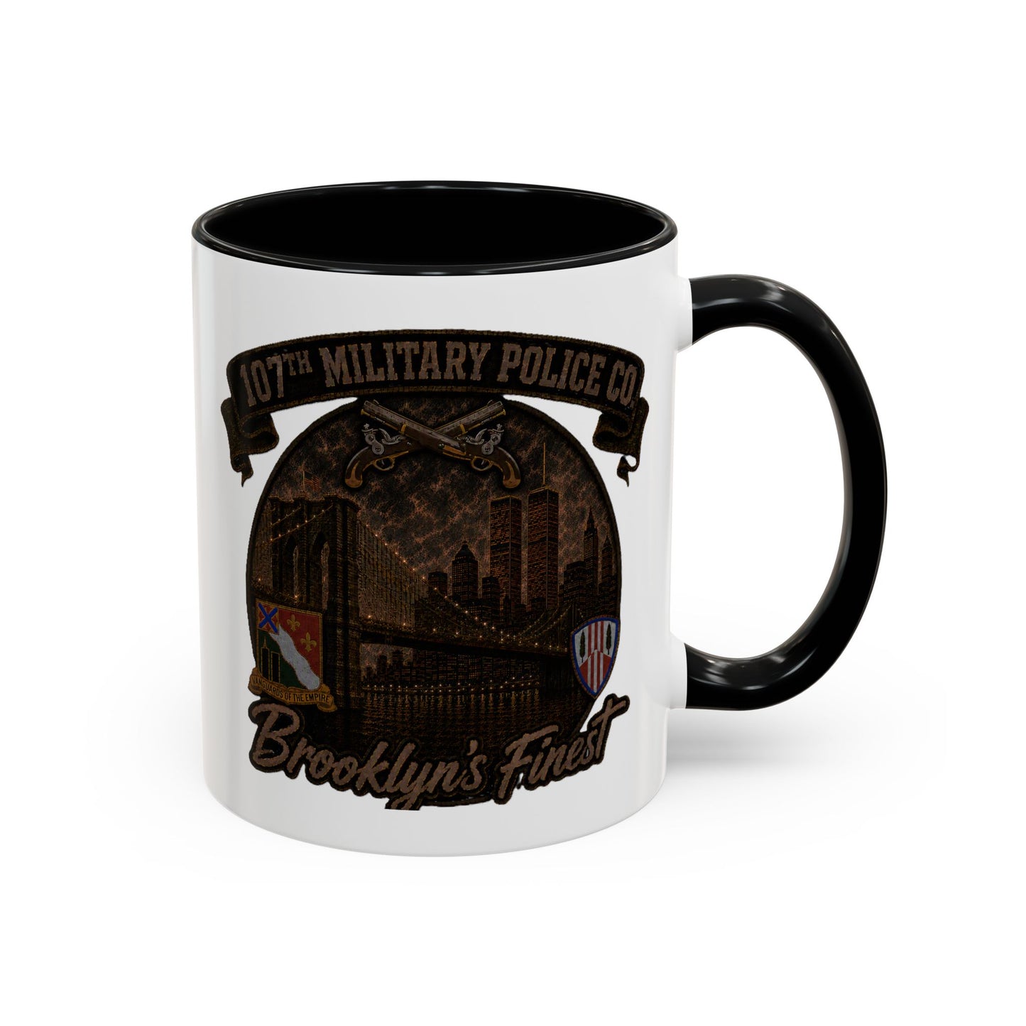 Brooklyn's Finest Military Police Coffee Mug — 11/15oz Accent Mug