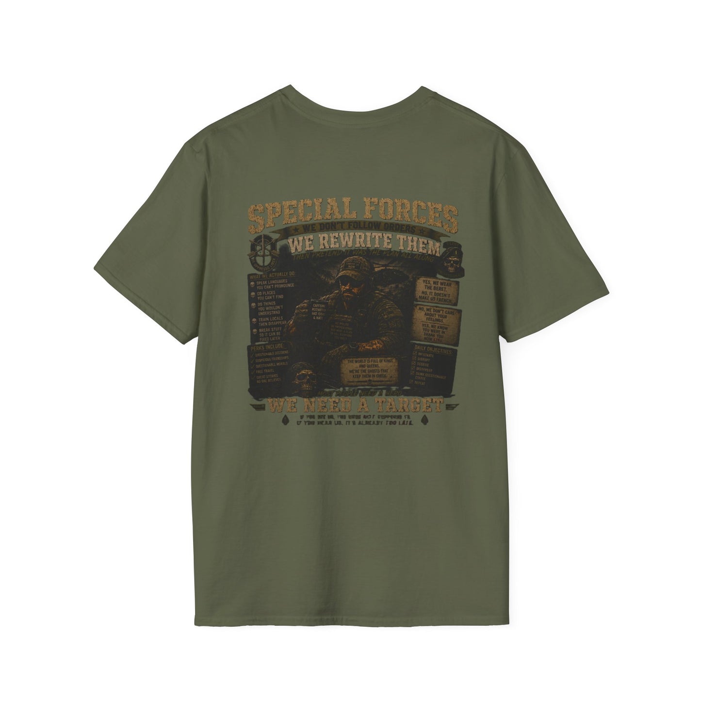 AEK Veteran Badge T-Shirt — Special Forces Tee