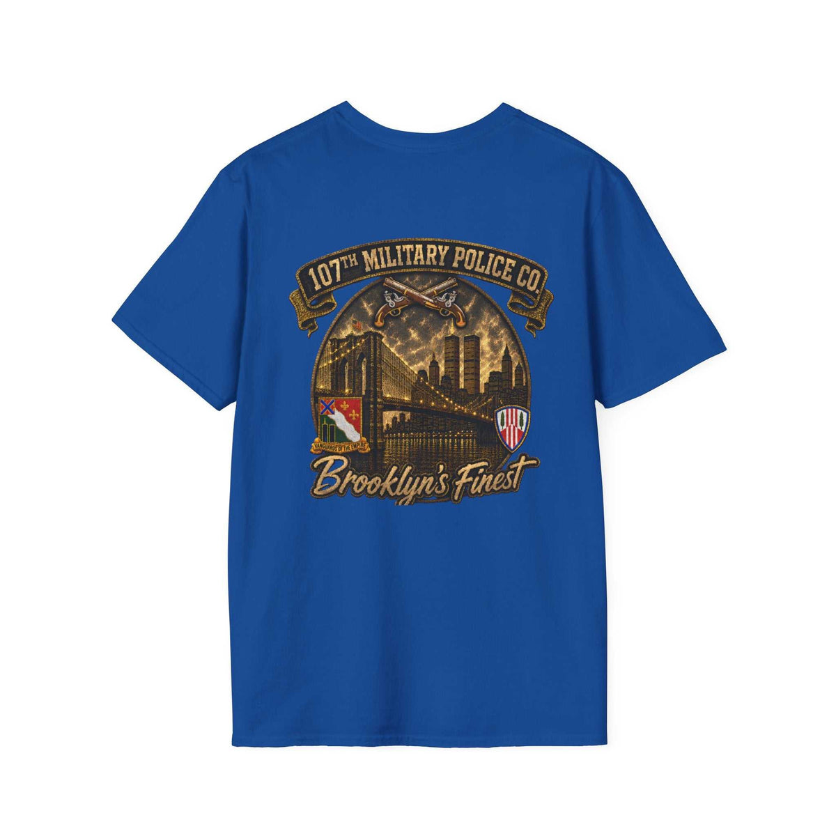 AEK Unit T-Shirt — 107th Military Police Tee "Brooklyn's Finest" WTC