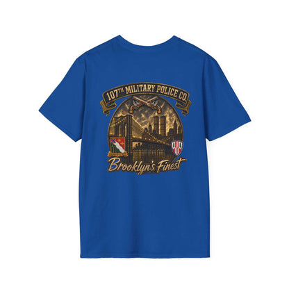 AEK Unit T-Shirt — 107th Military Police Tee "Brooklyn's Finest" WTC