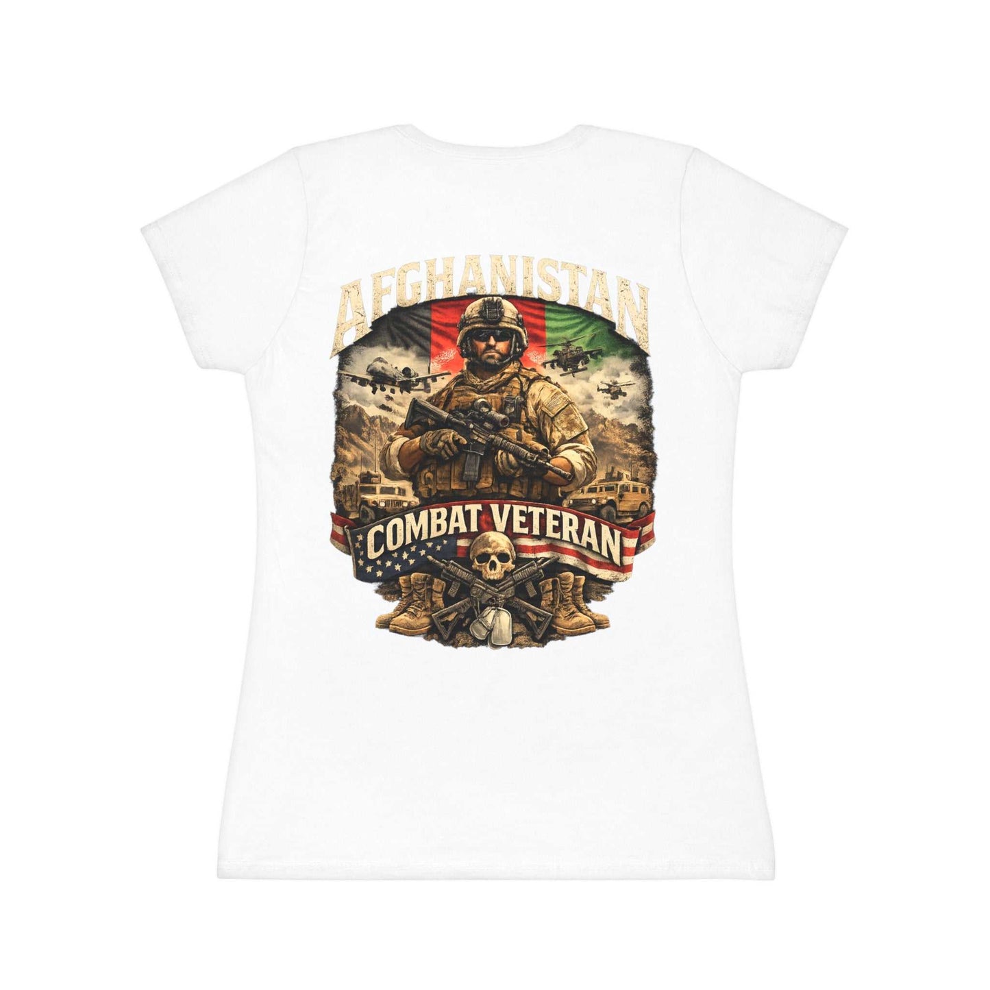 Afghanistan Combat Veteran Women's T-Shirt