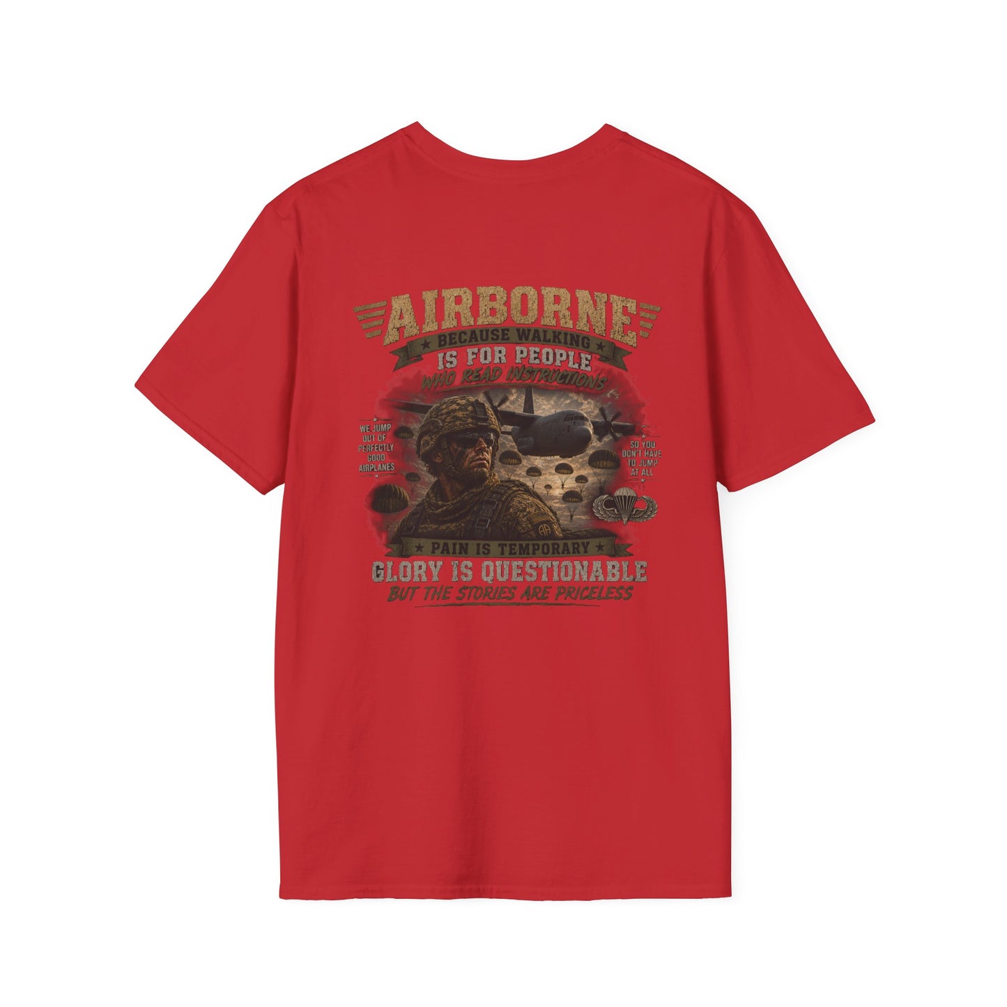 AEK Veteran Badge T-Shirt — AIRBORNE Tee