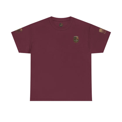 Air Force Crewneck T‑Shirt — "Air Force: Precision & Coffee" Military Graphic Tee