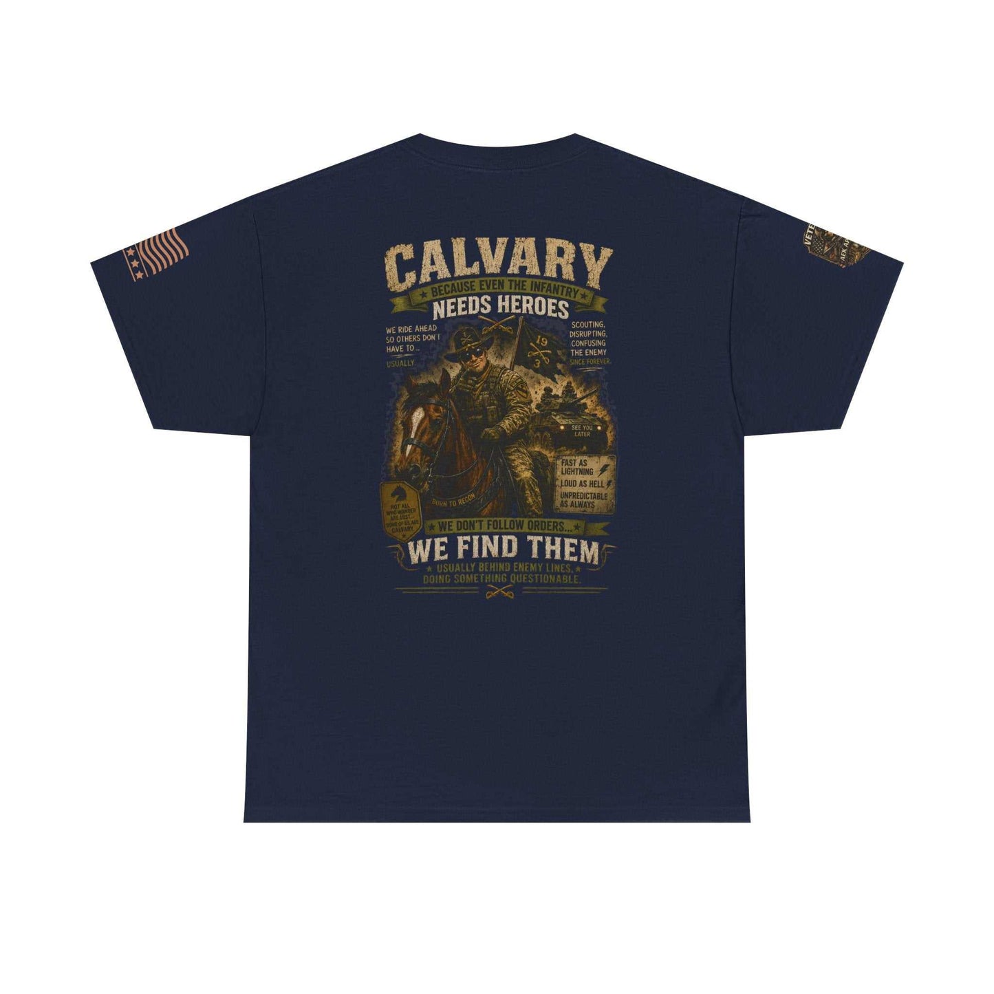 Calvary Vintage Truck Tee — “We Find Them” Rescue Tribute Shirt