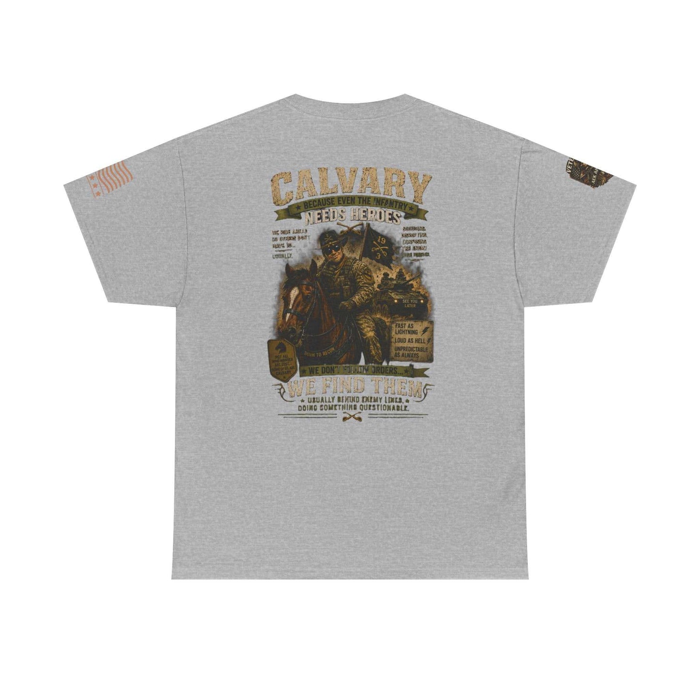 Calvary Vintage Truck Tee — “We Find Them” Rescue Tribute Shirt