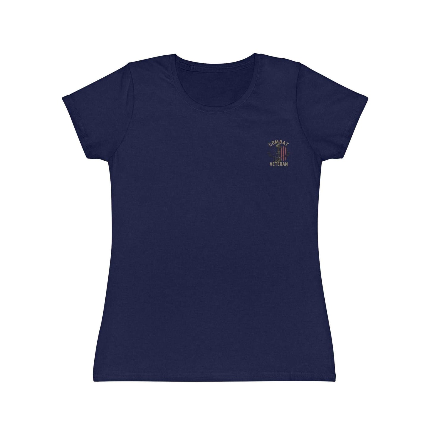 Iraq Combat Veteran Women's T-Shirt - 'Nothing Left But The Memories' Military Tribute